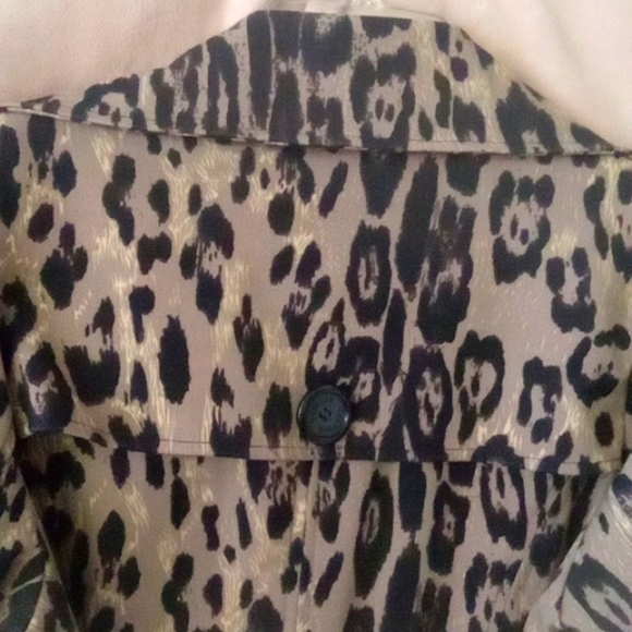 VERTIGO Paris leopard print coat Sz M - Picture 9 of 12
